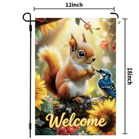 LienzoFest burlap texture adds rustic warmth to outdoor decor.
