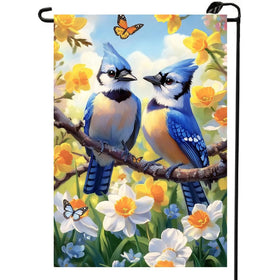 LienzoFest Welcome Spring flag 12x18 adds curb appeal to your yard