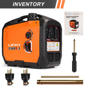 Lifan compact trunk-fit generator ready for tailgating