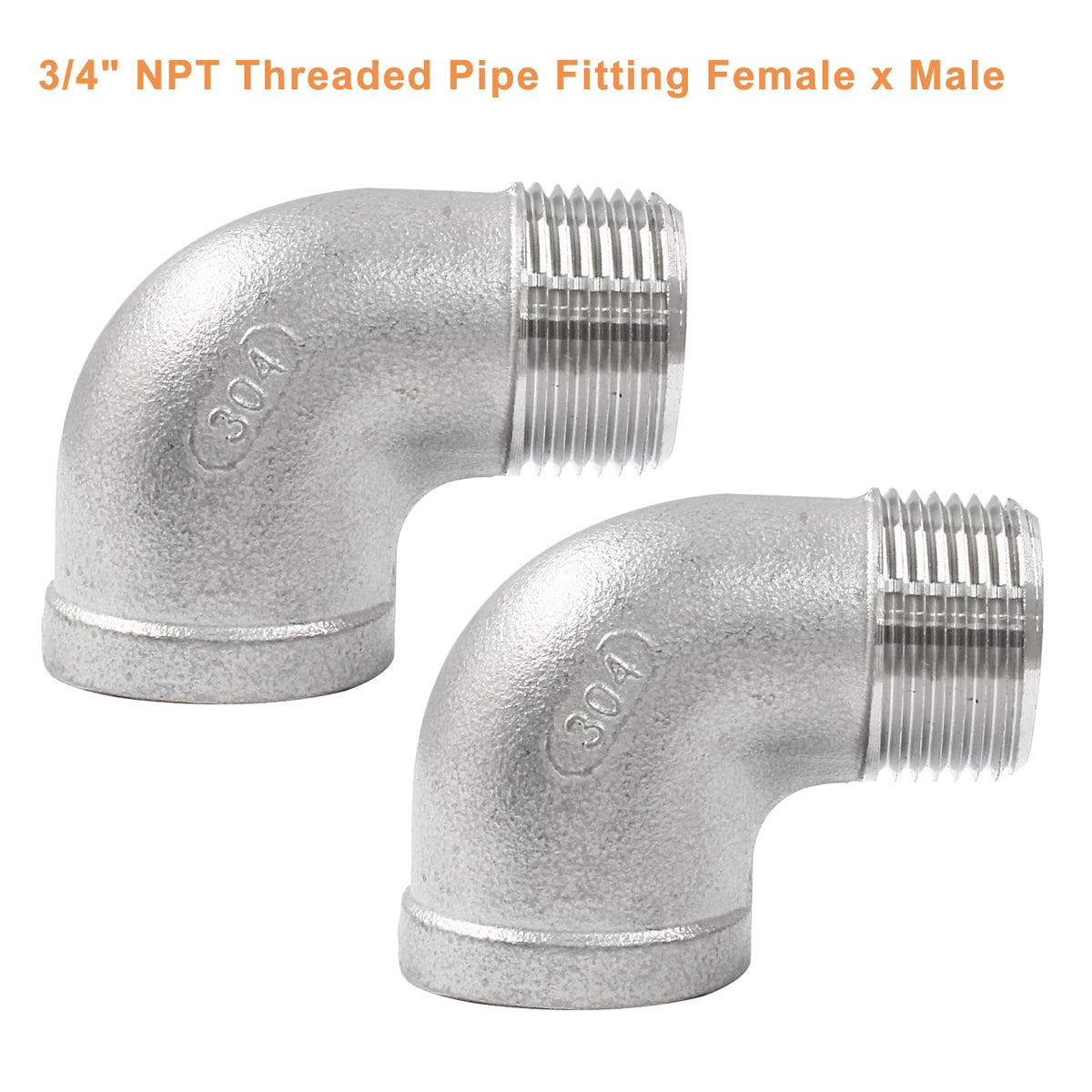 LifCratms 304 stainless elbow ideal for garden, marine and industrial use