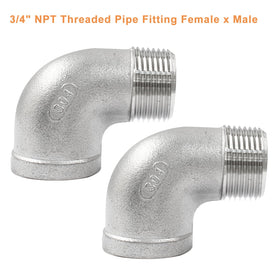 LifCratms 304 stainless elbow ideal for garden, marine and industrial use