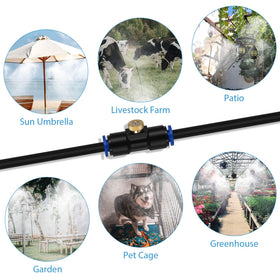 Lifeegrn greenhouse trampoline mister suitable for greenhouses and play areas
