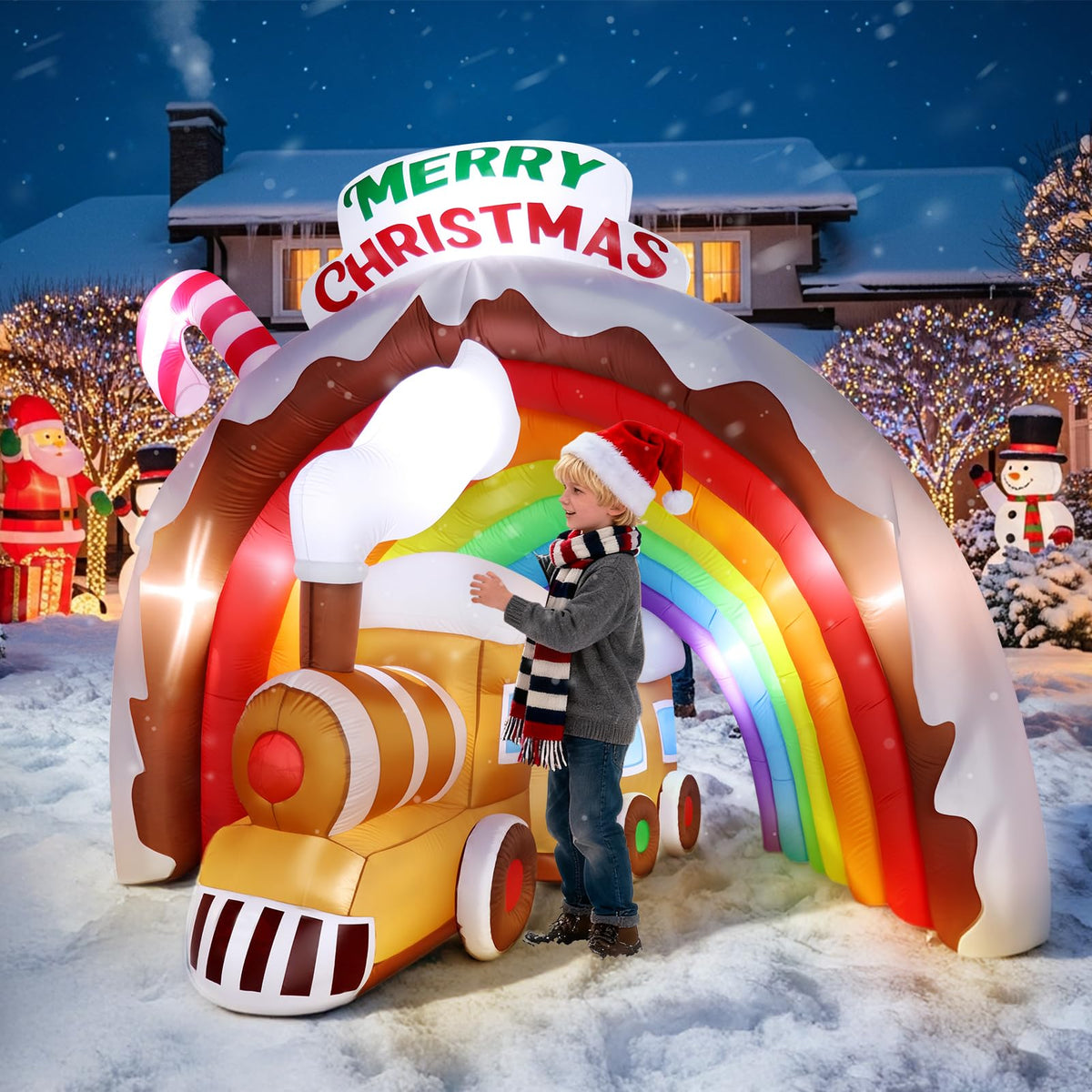 LifeIdeas night-time glow creates photo-worthy moments during holiday gatherings