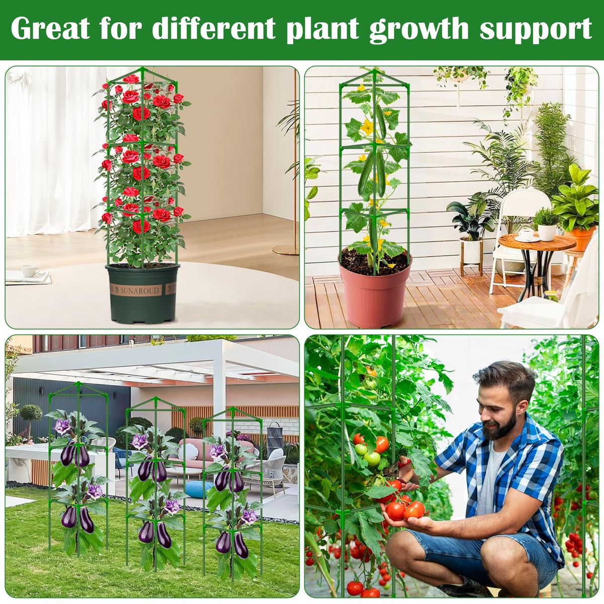 LifeisLuck garden gloves protect hands during assembly and gardening tasks.