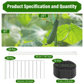 LifeisLuck garden netting used as a bird barrier for fruit trees