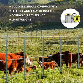 LIFENCE portable semi-permanent fencing ideal for gardens and farms