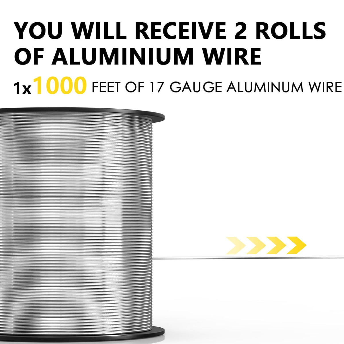 LIFENCE soft, lightweight electric fence wire easy to handle during installation