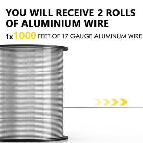 LIFENCE soft, lightweight electric fence wire easy to handle during installation
