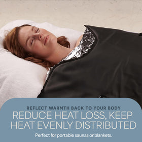 LifePro breathable, phthalate-free blanket for skin-friendly infrared sessions.