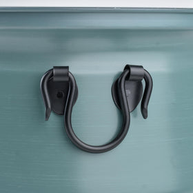LifeSmart hose holder green, dimensions 19-by-15.25-inches, versatile for placement.