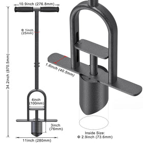 Lifeswell soft rubber grip provides comfortable, secure handling during use.