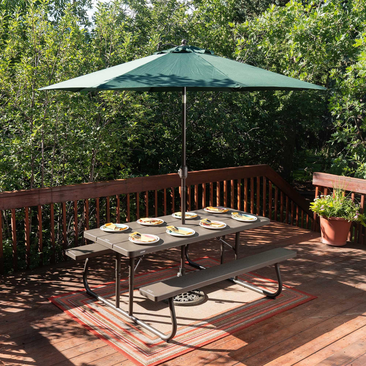 Built to travel with you for camping and backyard parties.