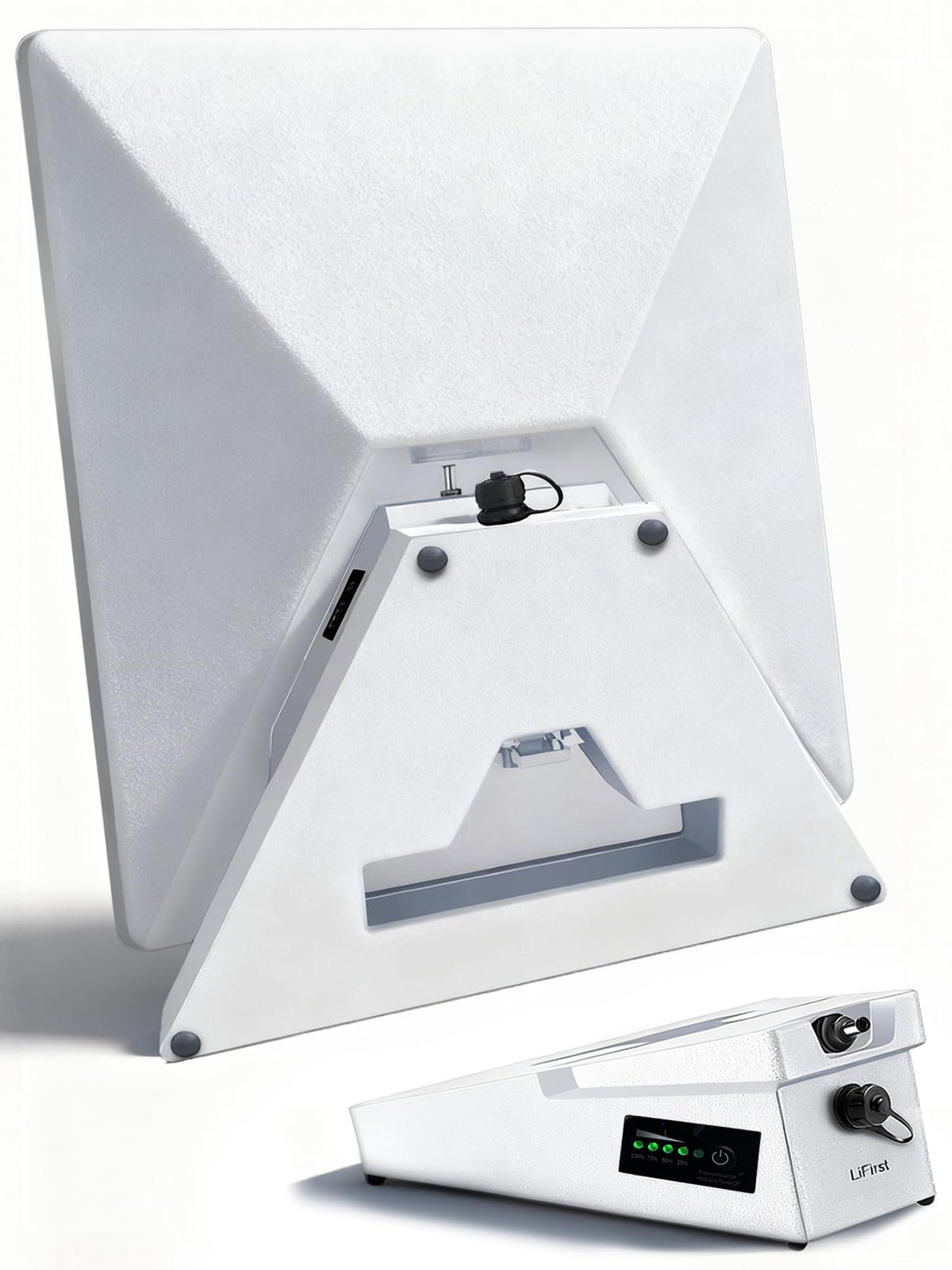 LiFirst Starlink Mini Battery front view for portable outdoor power.