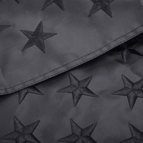 Lifraon flag with brass grommets for secure pole mounting.