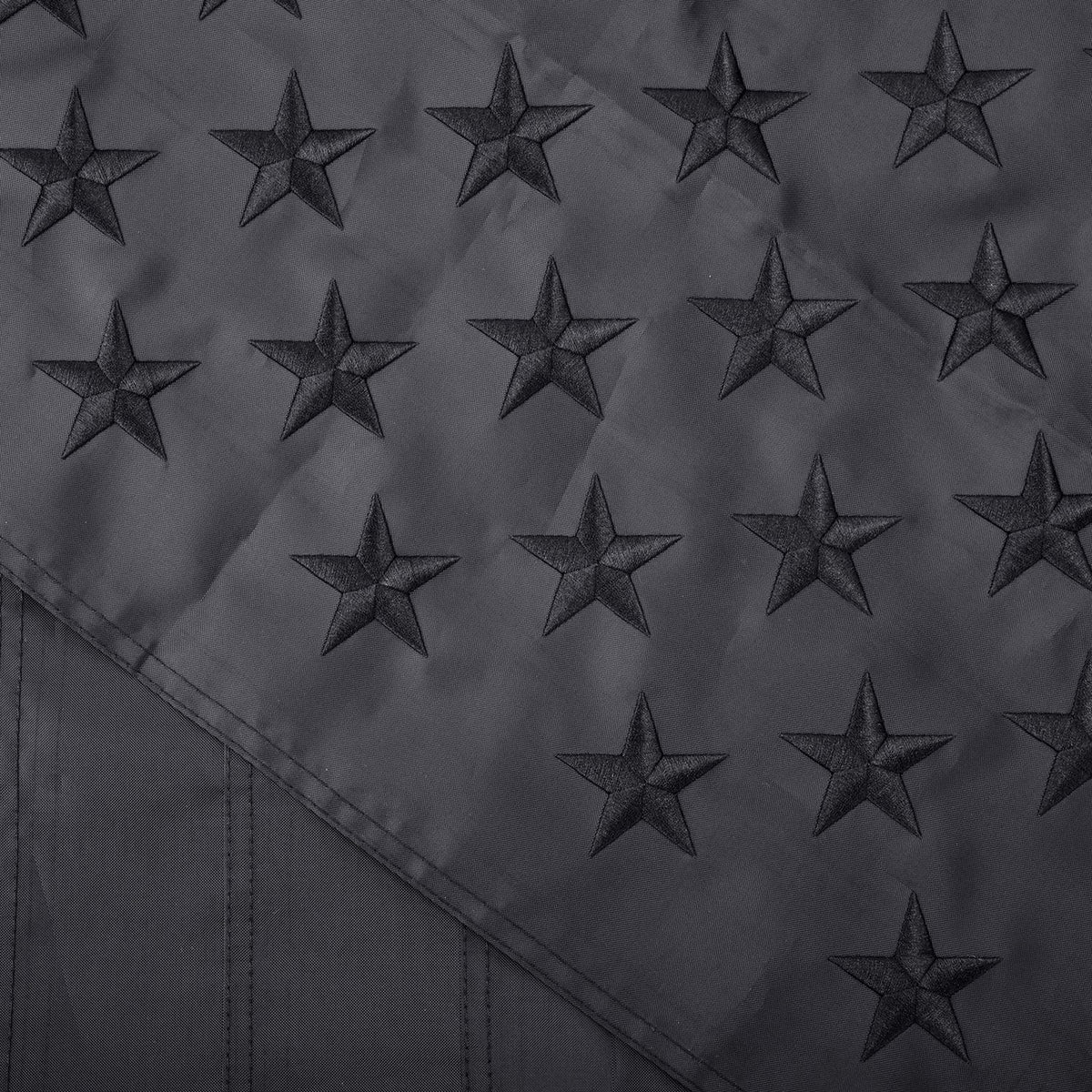 Lifraon flag with four rows of lock-stitching for durability.