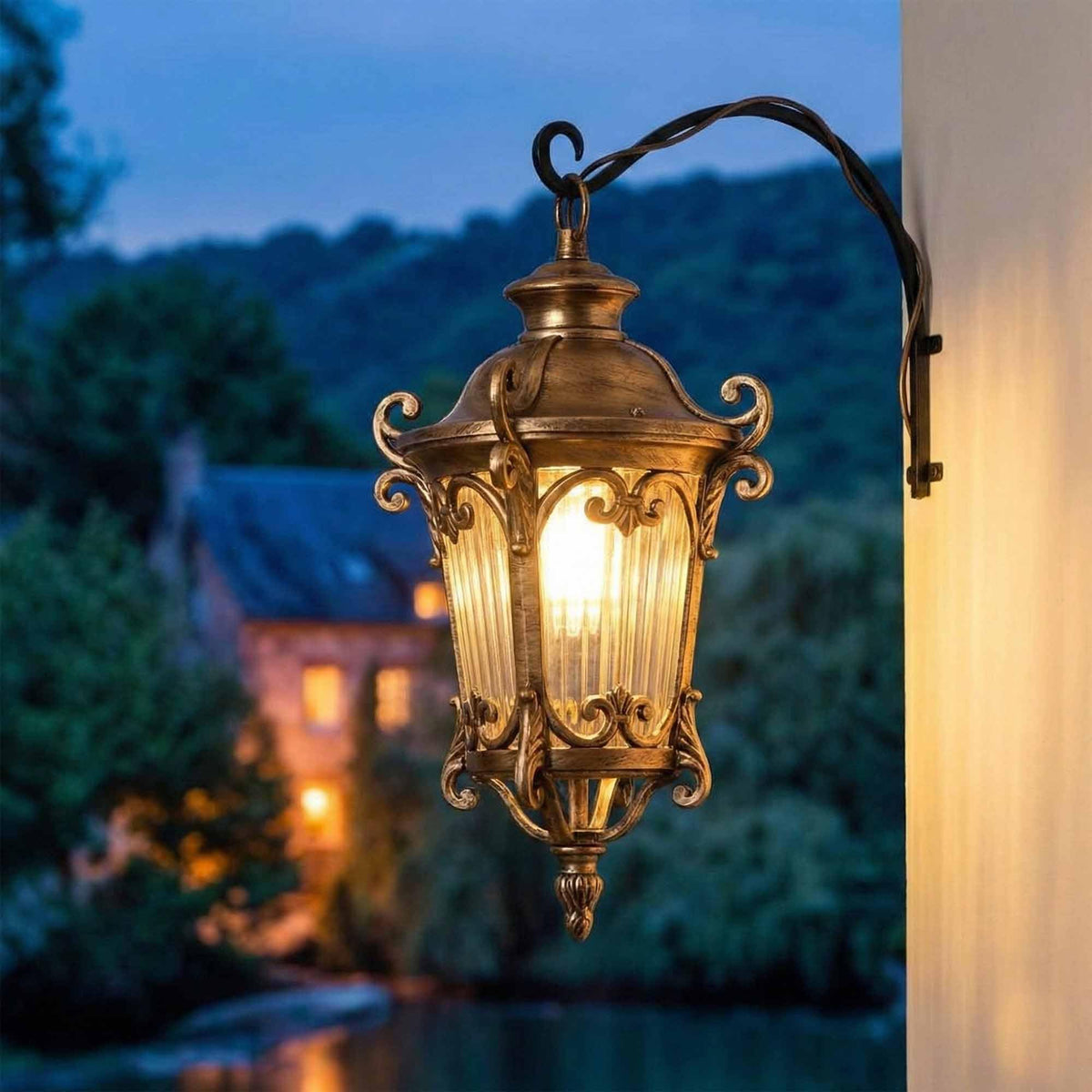 Lifyzoon included screws and anchors simplify outdoor mounting
