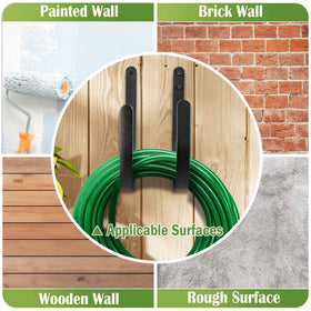 Lifyzoon wall mount prevents hose tangling and keeps yard neat