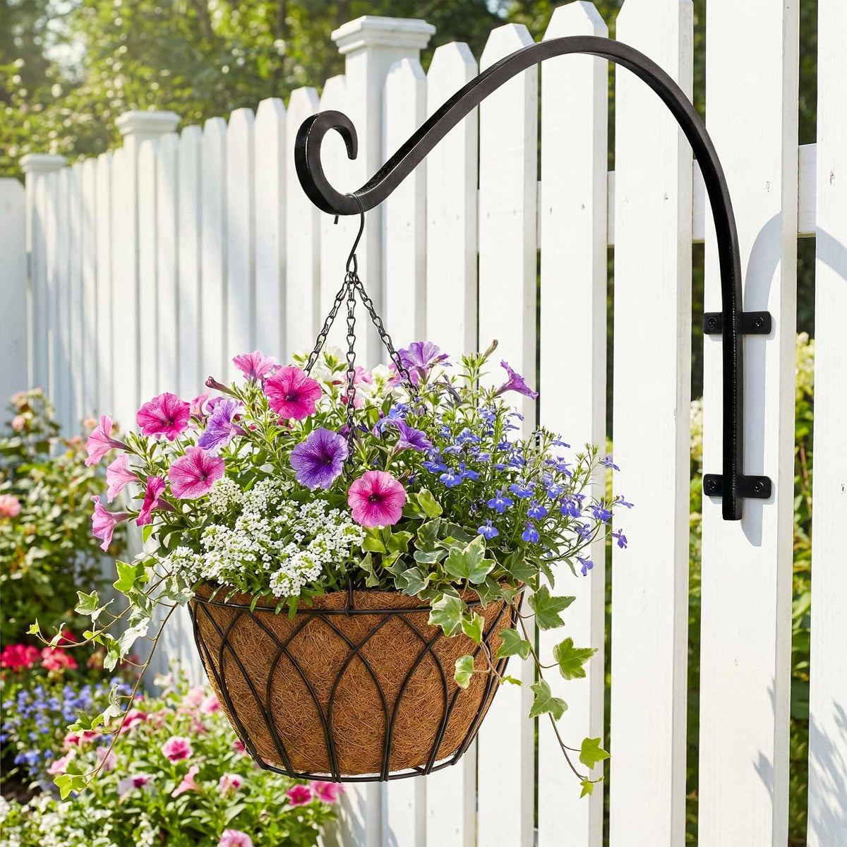 Lifyzoon solid iron bracket 0.4 inch thick for durable mounting