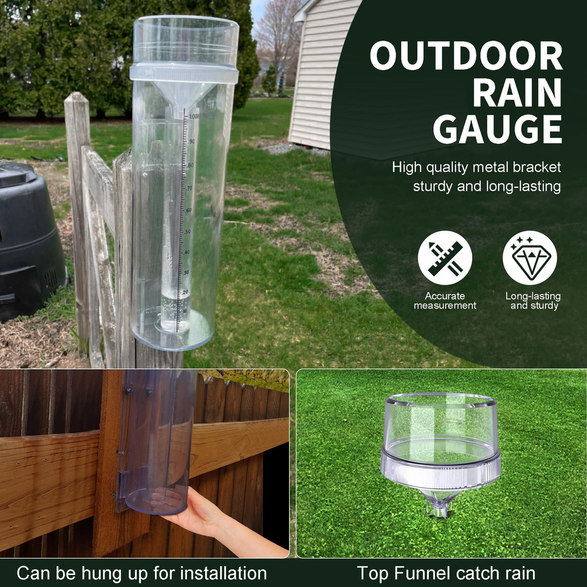 LIGHT JAY Stratus shows 1/100 inch precision for dependable garden planning.