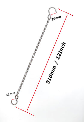 Lightstar stainless steel chains with 2 hooks per chain, durable and weather-ready.