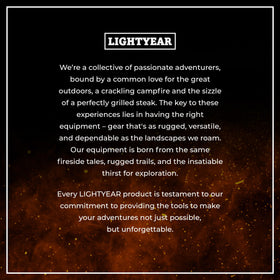 Lightyear brush evenly distributes sauces and glazes.
