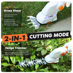 LIGO shrub trimmer with ergonomic design for comfortable pruning sessions.