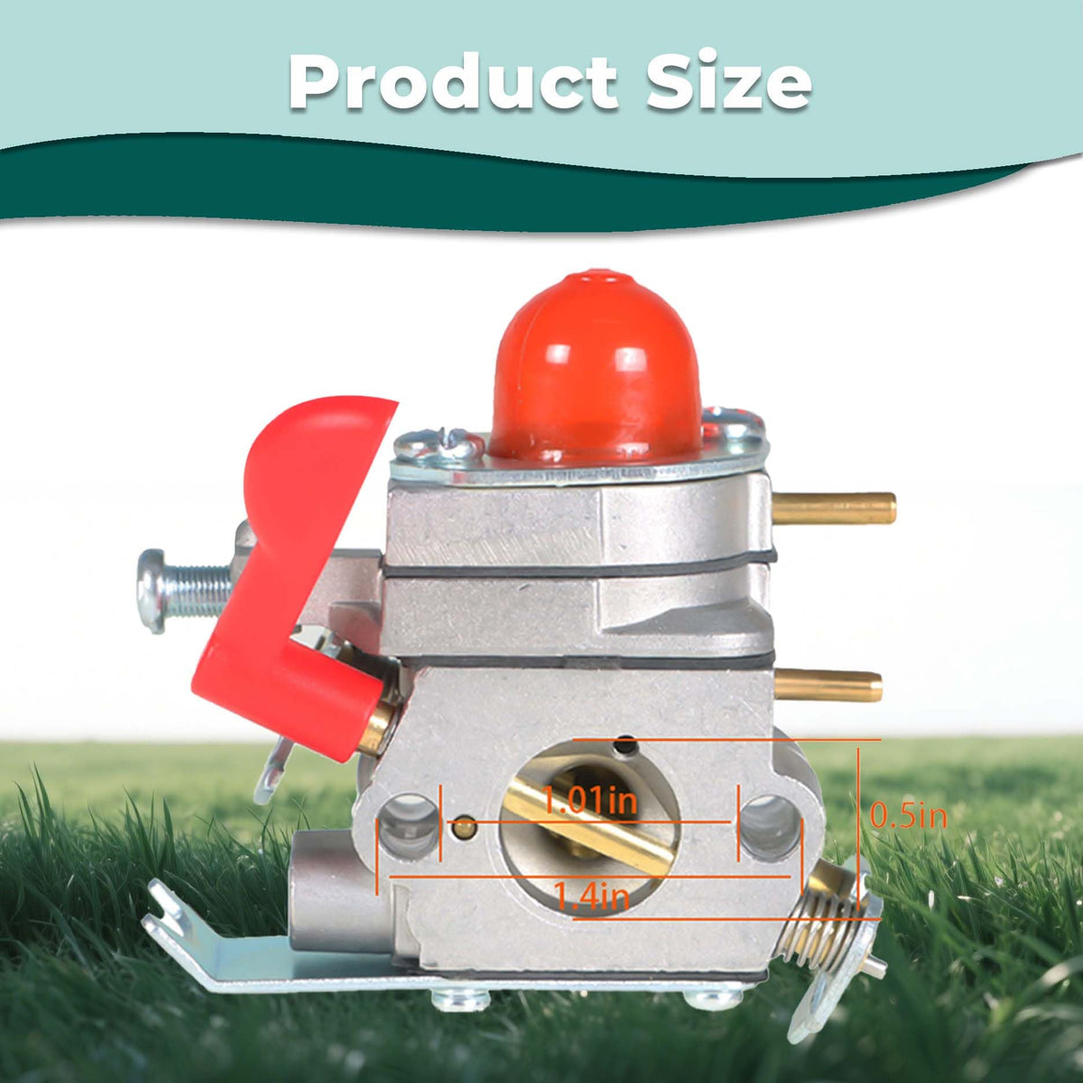 LiGuVCY carburetor kit contents with gaskets and filters ensures a reliable seal.