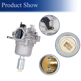 LiGuVCY carburetor replacement with fuel line, improves throttle response