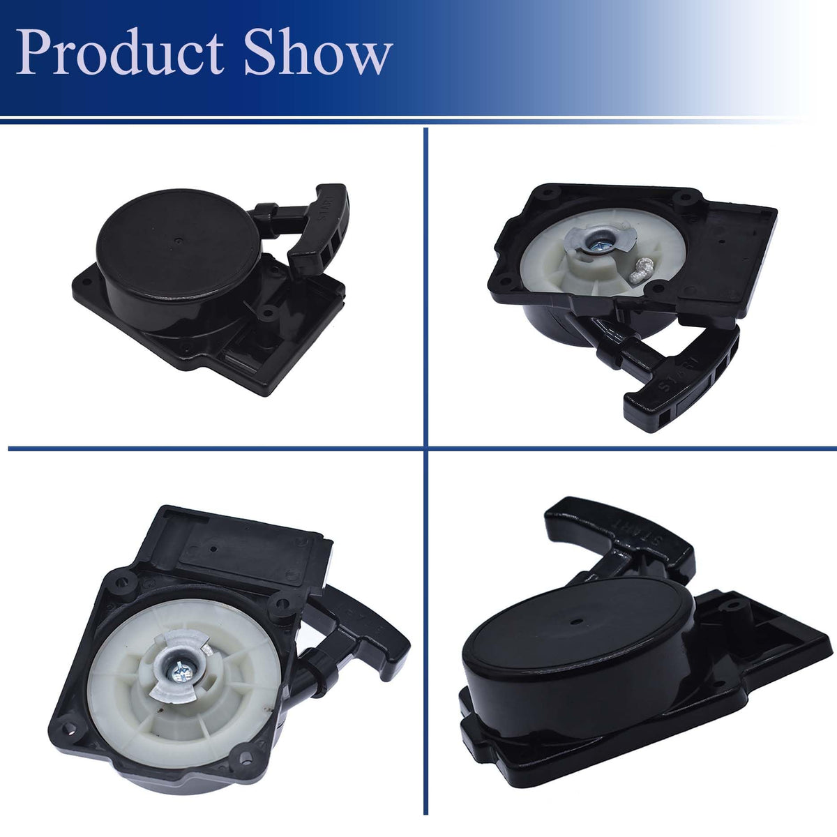 LiGuVCY recoil starter kit closeup highlights robust components for long life.