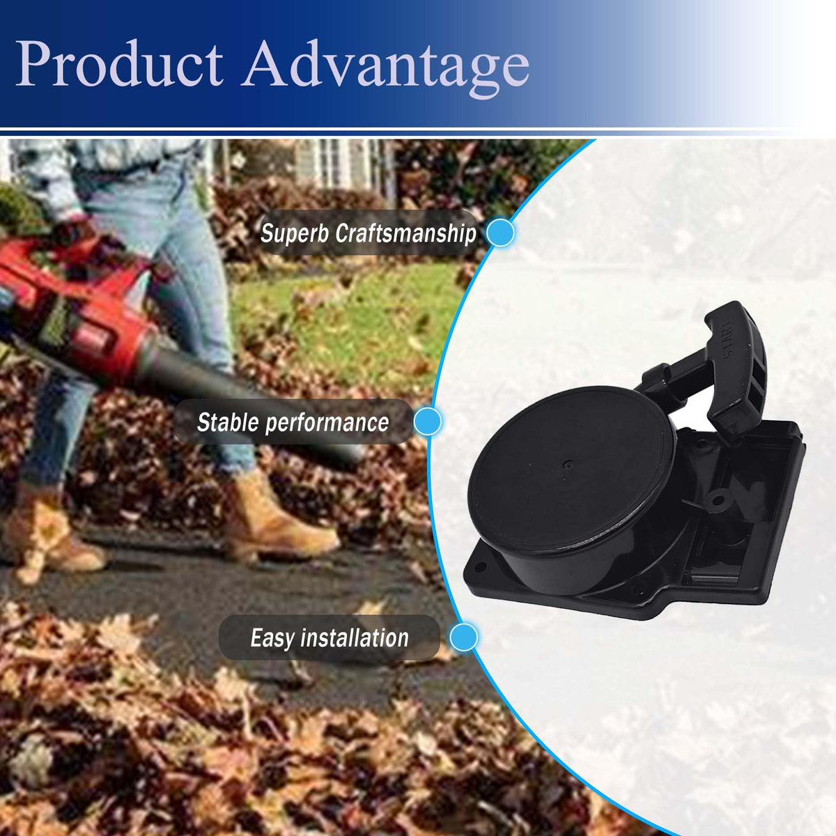 LiGuVCY recoil starter compatibility with EBZ6500 for quick replacement.