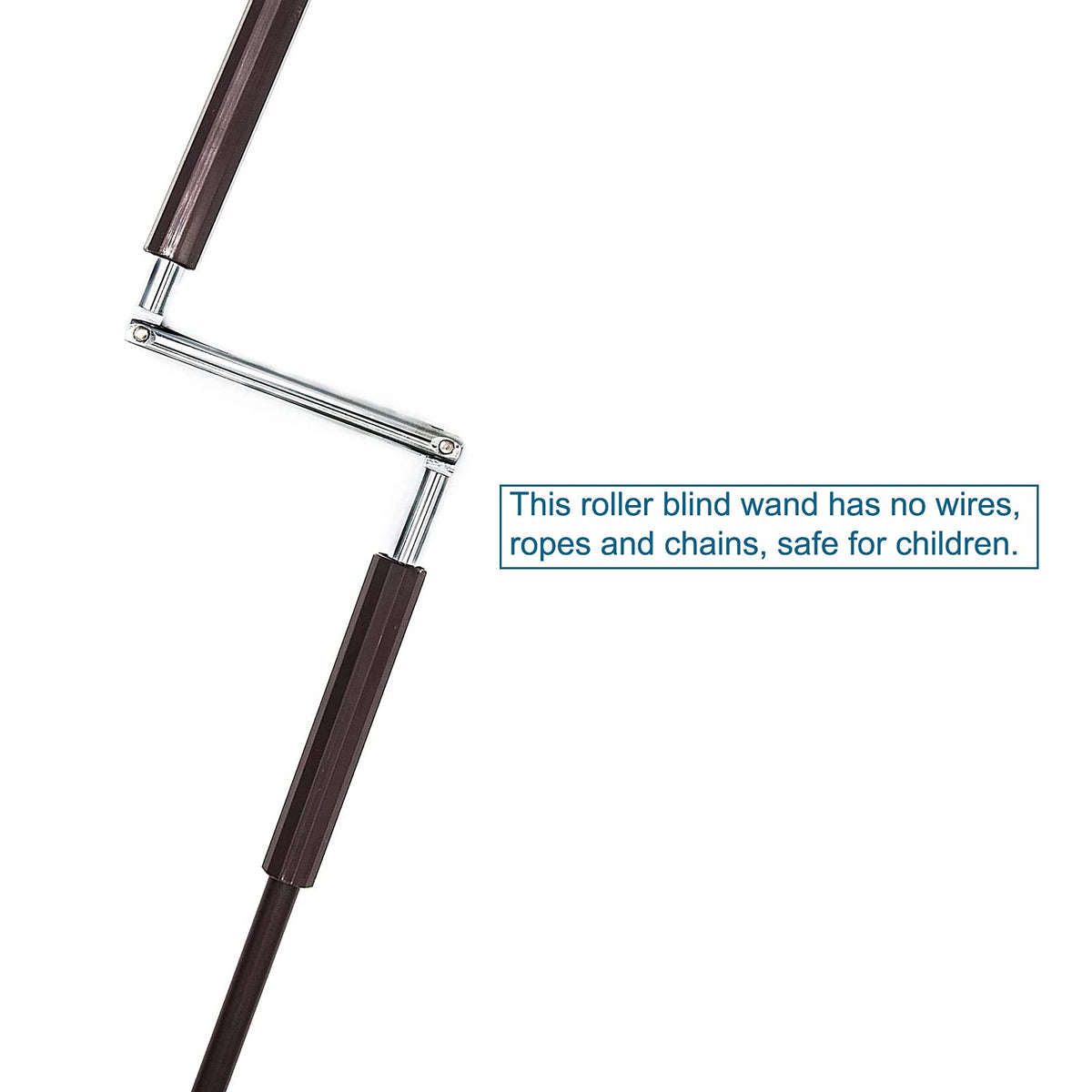 Lihopefe ergonomic non-slip grip wand for secure wet-condition use