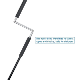 Lihopefe fixed-length crank wand delivers stable torque for precise shade height.