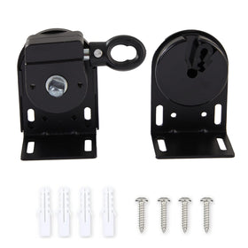 Lihopefe roller blind bracket end cap front view for easy mounting and durability.