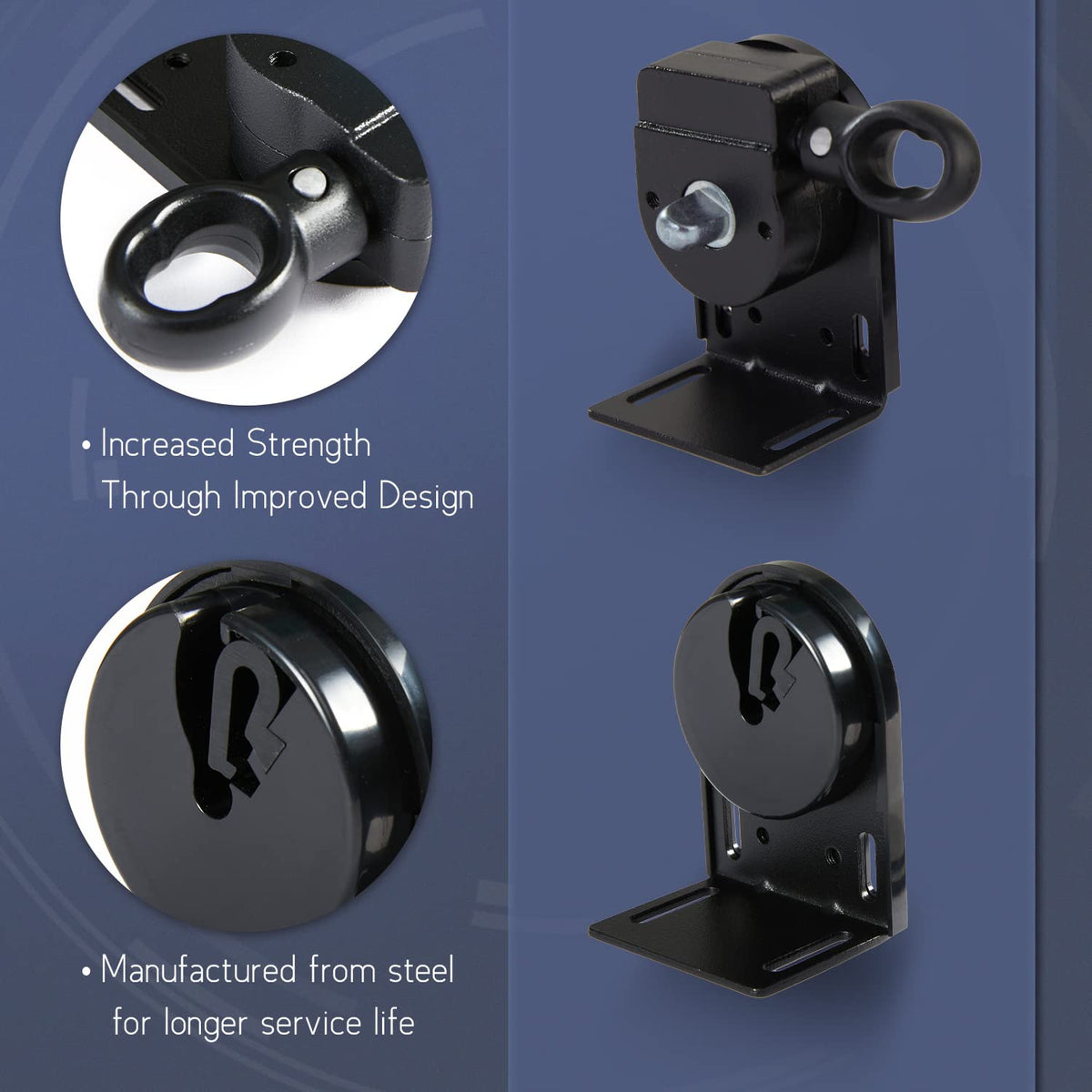 Lihopefe universal bracket installation guide promotes simple indoor and outdoor mounting.