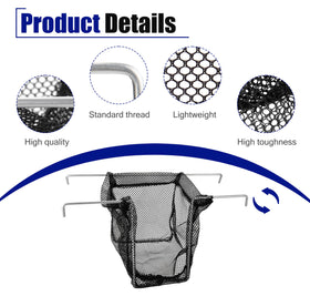 LikeLion 09015 pond skimmer durable mesh net in pond setting