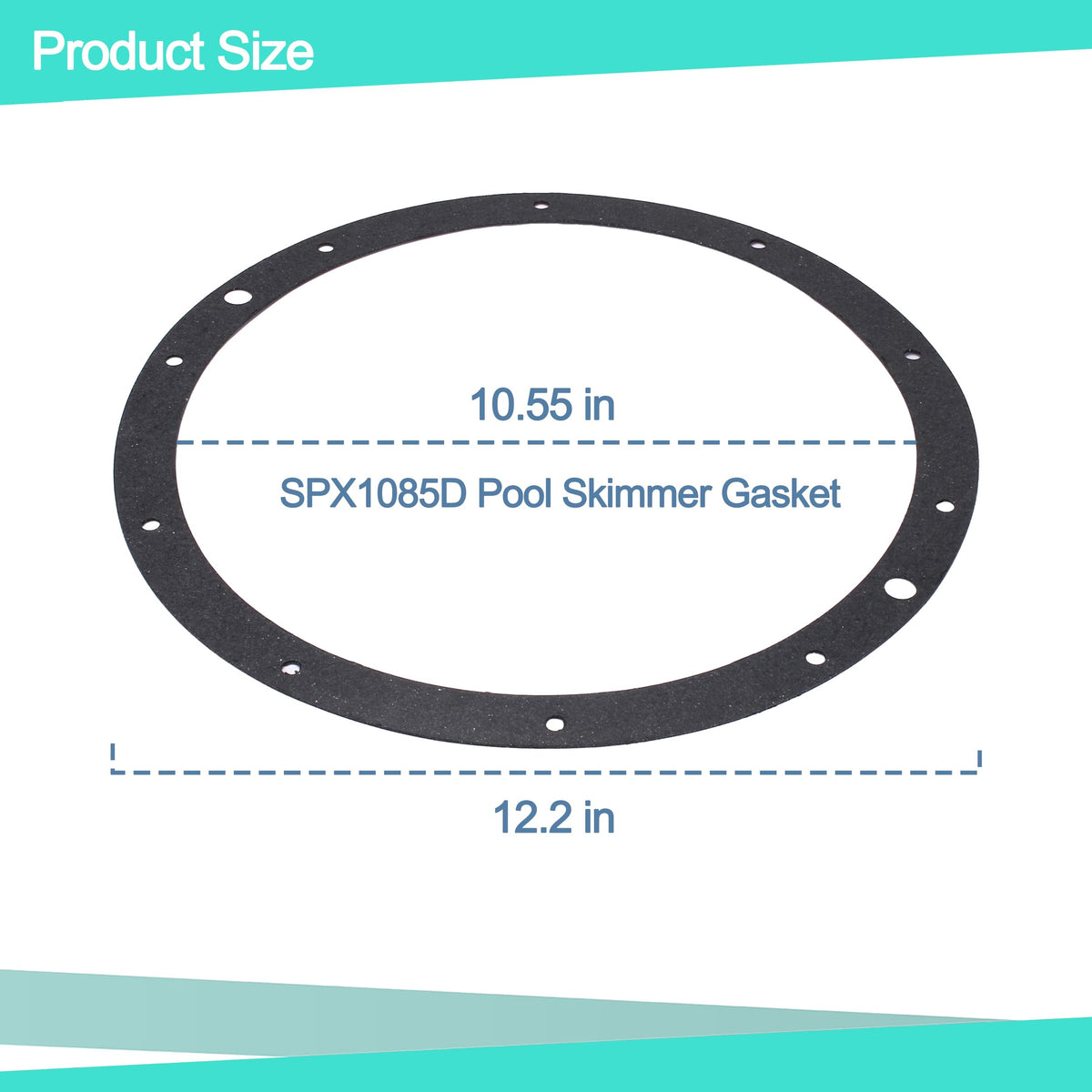 LikeLion 2-pack niche gasket ensures reliable pool light sealing.