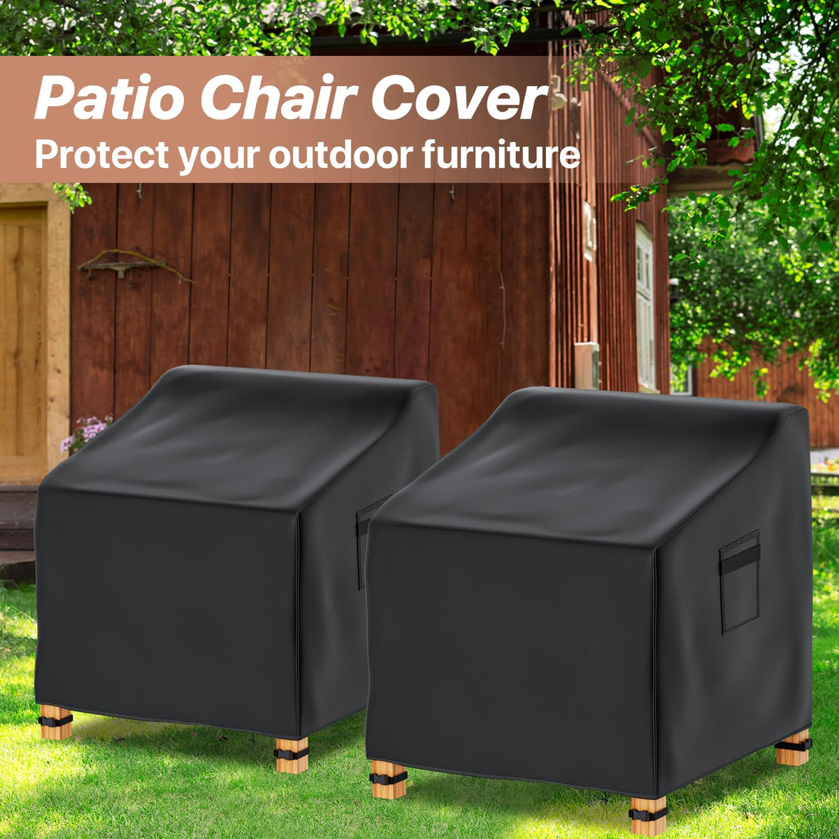Likorlove durable tear-resistant chair cover for multi-season use.