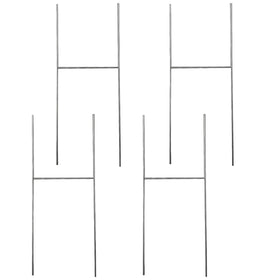 LIKOSEA galvanized steel wire stake resists weather for long-lasting yard signage.