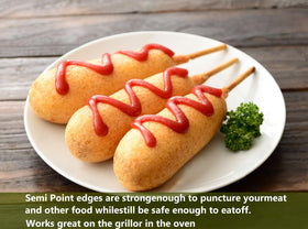 Likpikin fruit skewers wooden for versatile kitchen use