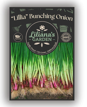 Liliana's Garden Lillia USA-grown heirloom seeds—open-pollinated and non-GMO.