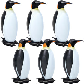 Liliful six-pack penguin decorations for pool party, festive and photogenic.