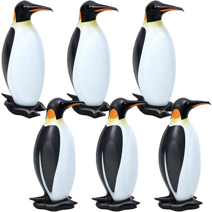 Liliful six-pack penguin decorations for pool party, festive and photogenic.