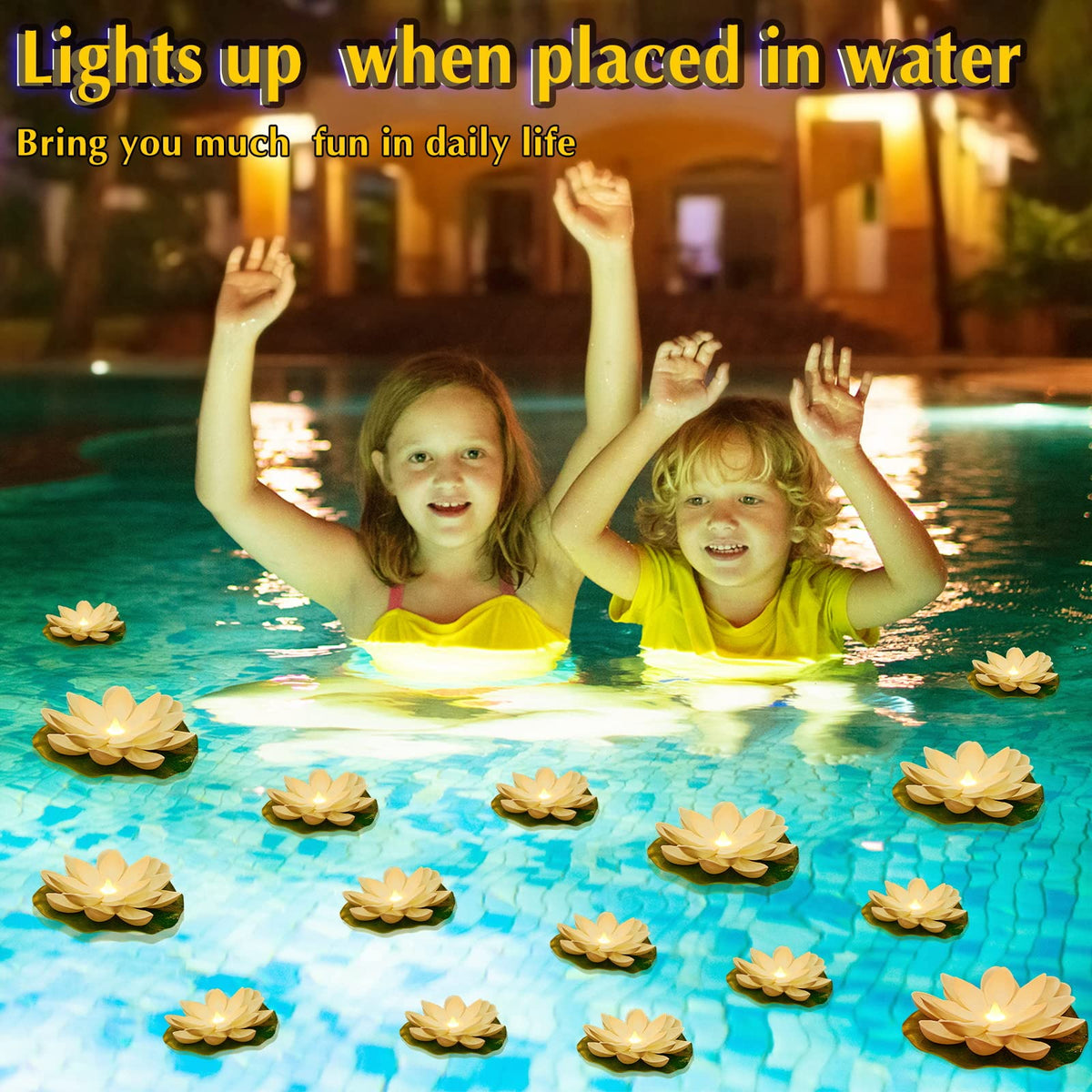 Liliful battery-powered lotus lantern offers week-long glow with easy battery swap.