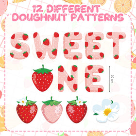 Liliful Sweet One letter signs add playful charm to birthday yards