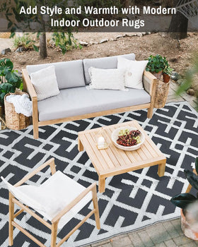 LILIOFFIC rug with carrying case for easy transport