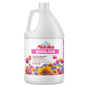 Lilly Miller Alaska MorBloom comes in a 1-gallon container for season-long feeding.