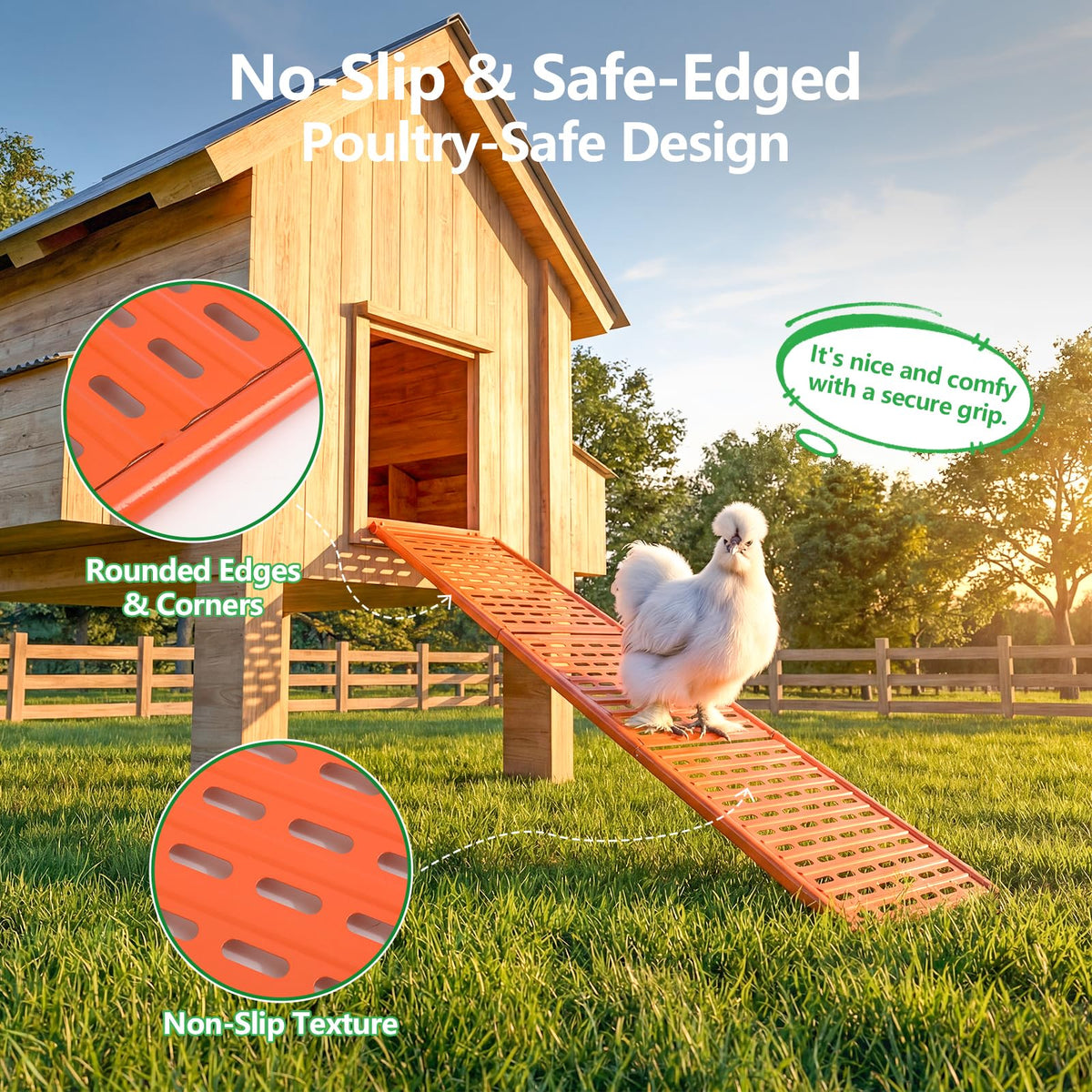 Lilyang nest box access improves coop layout and hygiene.