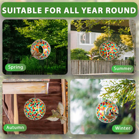 Lily's Home hanging loop enables quick installation on a fence or hook