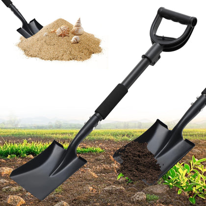 Lilyvane garden flat shovel 31in for easy digging in tight garden spots.