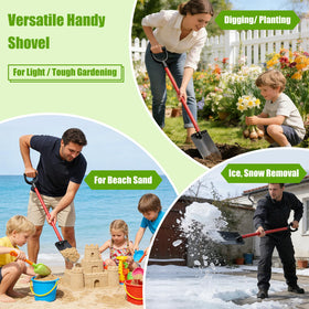 Lilyvane All-metal shovel with rust-resistant coating